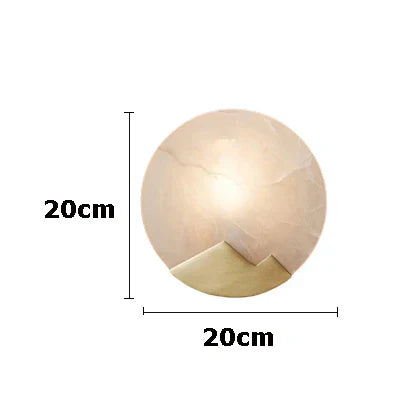 DecorBites™ 2025 Art Deco Marble Golden Lustre LED Chandelier Lighting
