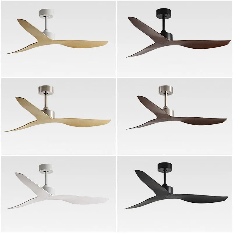 DecorBites™ Industrial Wind Ceiling Fan ABS Blades Remote Control Silent Operation.