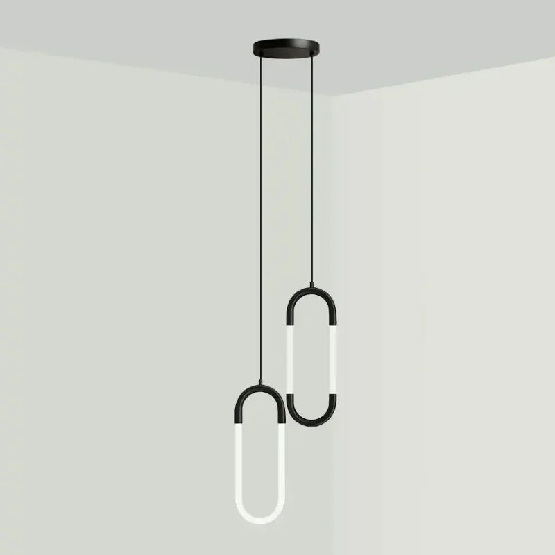 Nordic Gold Linear LED Pendant Light