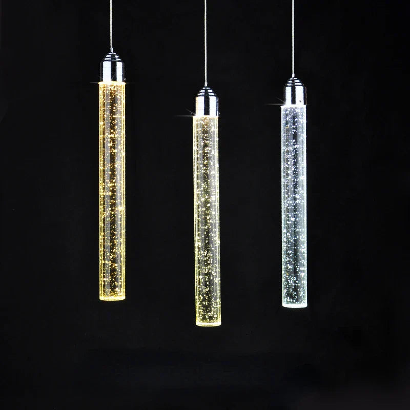 DecorBites™ Crystal LED Pendant Light for Dining Room, Living Room, and Bedroom