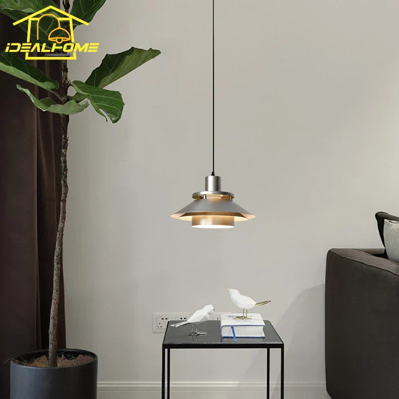 أضواء DecorBites™ الصناعية الرجعية المتدلية LED لغرفة النوم، المطبخ، وغرفة الطعام