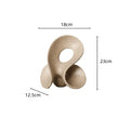 DecorBites™ Coral Hollow Sculpture - Artistic Home Decor Figurine