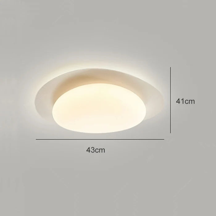DecorBites™ Cream Style Cobblestone Ceiling Light for Master Bedroom