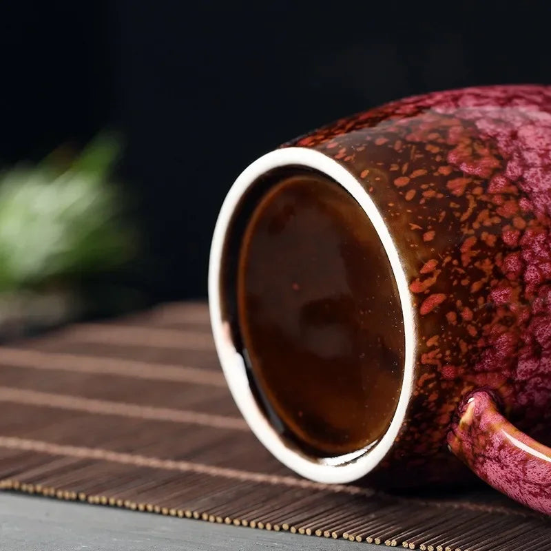 DecorBites™ 480ml Ceramic Mug - Kiln Change Coffee Cup - Porcelain Tea Mugs - Wholesale Drinkware
