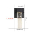 DecorBites™ Crystal LED Outdoor Wall Light IP65 Waterproof Sconce for Balcony Garden