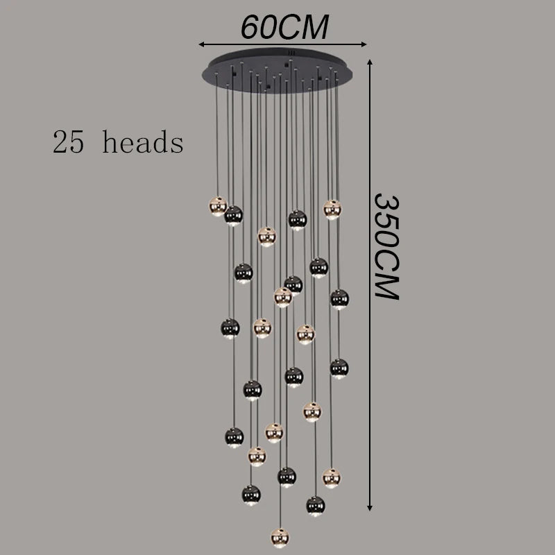 Modern Ring Acrylic Pendant Chandelier Light