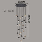 Modern Ring Acrylic Pendant Chandelier Light