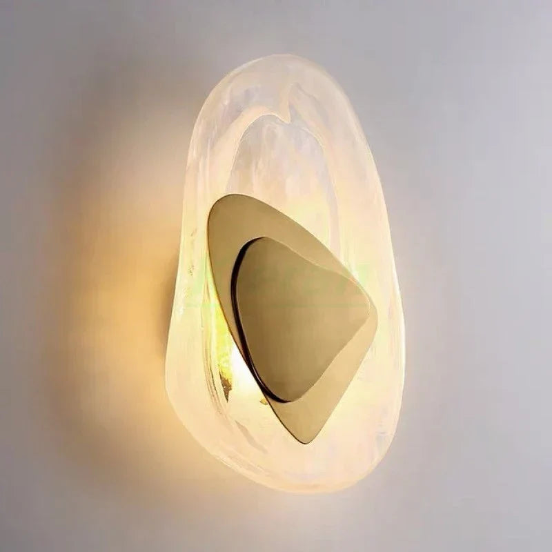 DecorBites™ Crystal LED Wall Lamp Modern Glass Wall Light for Living Room, Bedroom, Bathroom