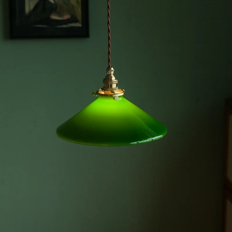 DecorBites™ Japanese Glass LED Pendant Lamp for Cafe, Loft, Restaurant, Living Room, Kitchen