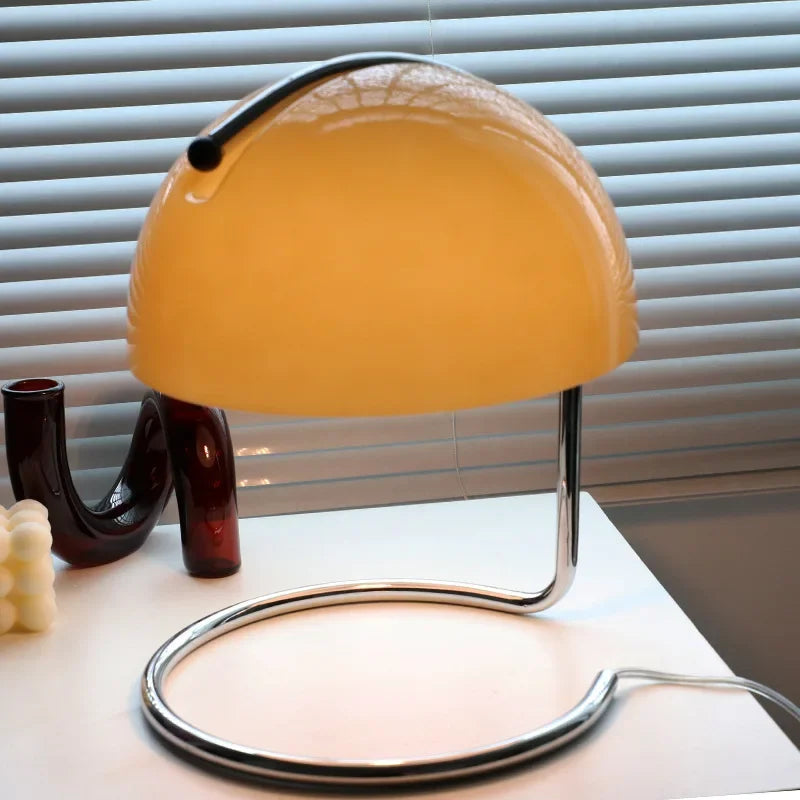 DecorBites™ Bauhaus Mushroom Modern LED Desk Lamp for Bedroom Living Room with Fireless Aromatherapy