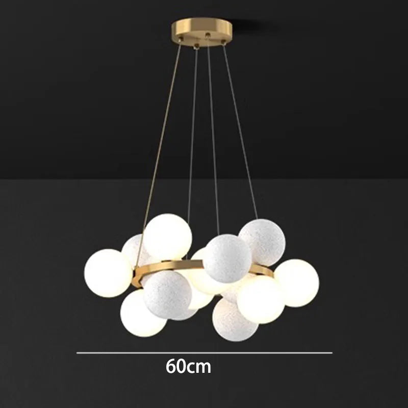 ثريات LED معلقة من DecorBites™ لديكور المنزل العصري، إضاءة داخلية لغرف المعيشة وغرف الطعام
