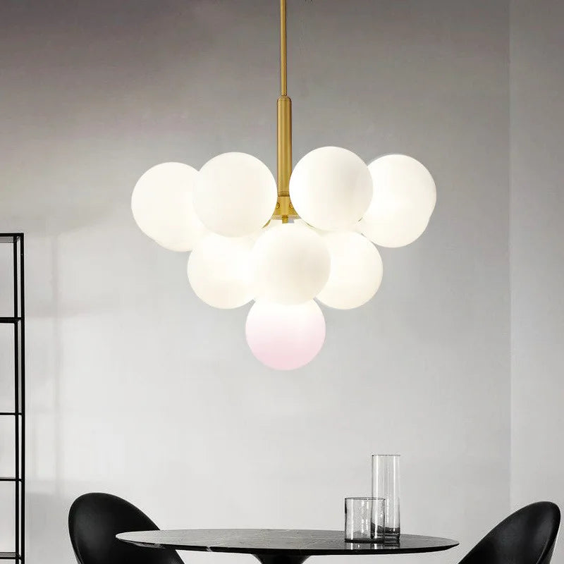 DecorBites™ Glass Globe Pendant Lamp: Modern Luxury for Home Decor & Restaurant Lighting