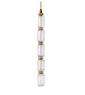 DecorBites™ Glass Chandelier: Elegant Lighting for Home, Restaurant, Bar, and Study Room