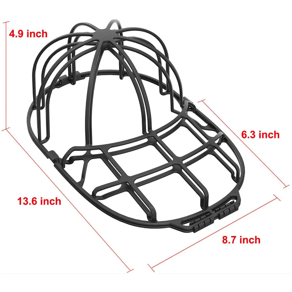 DecorBites™ Baseball Cap Washer & Dryer Frame for Adult/Kid's Hats - Hat Cleaner & Shaper
