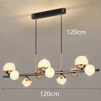 Modern Sculptural LED Pendant Light Chandelier