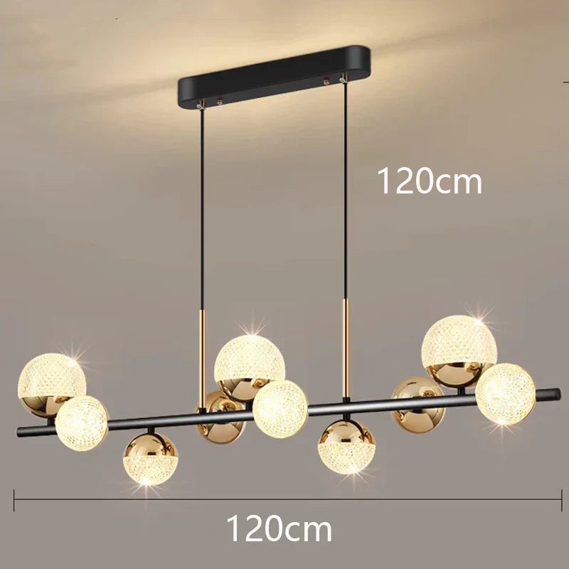 ثريا معلقة LED من DecorBites™ لديكور غرف المعيشة والطعام الحديثة