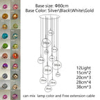 Nordic Ceiling Pendant Lamp Lava LED Pendant Light Modern Light Lighting Living Room Indoor Decor Home Fixtures Kitchen Hanging