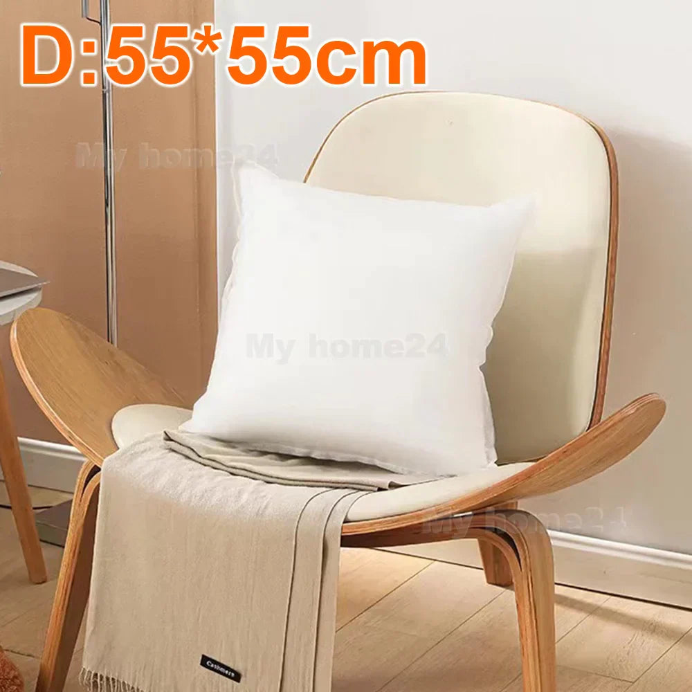 DecorBites™ Cotton-padded Pillow Core for Sofa Car Soft Insert Cushion Core - 35/45/50/55cm