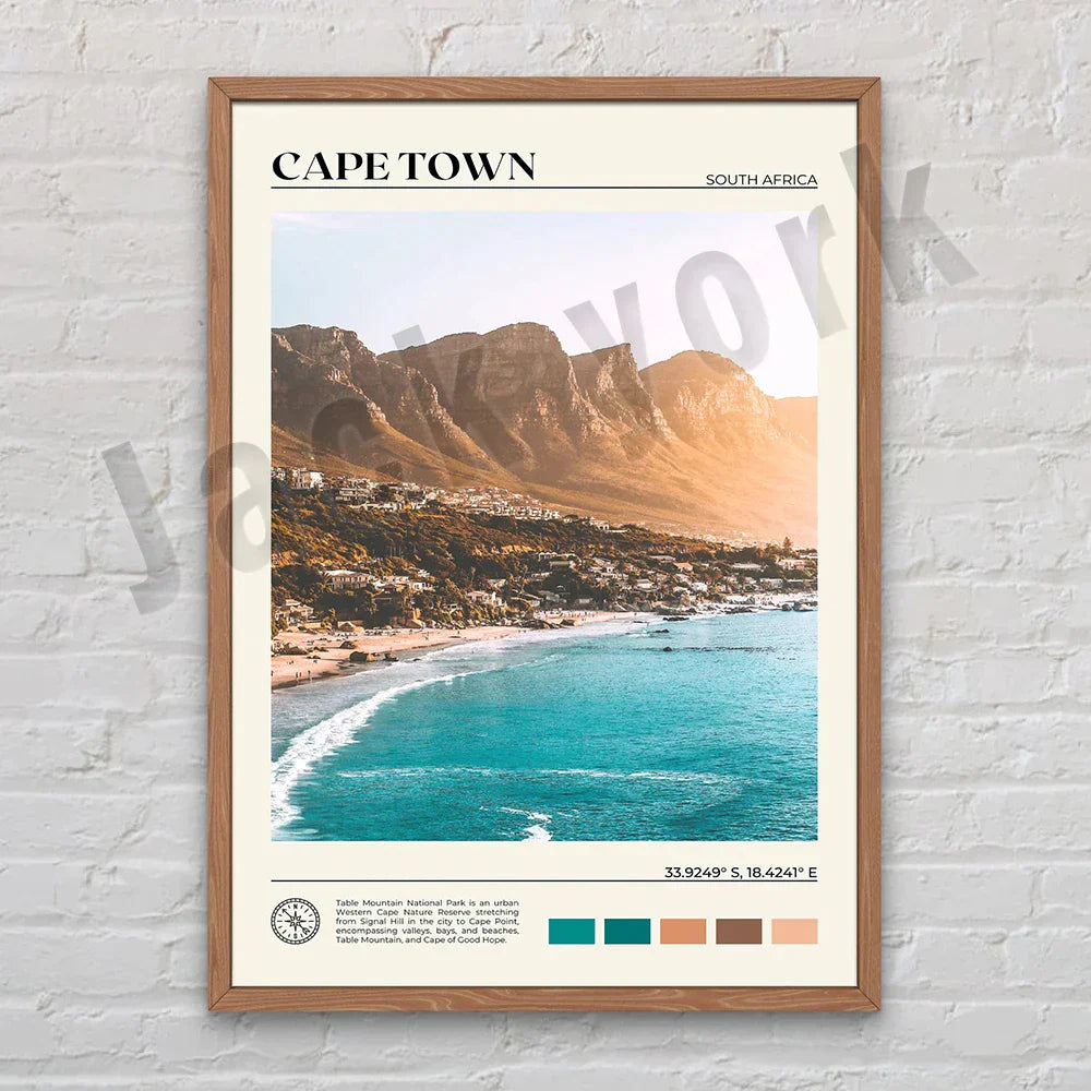 DecorBites™ Africa Landscape Posters Collection