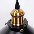Black Vintage Metal Multi-Head Pendant Light