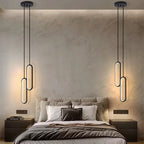 Nordic Black Metal Pendant Light Fixture