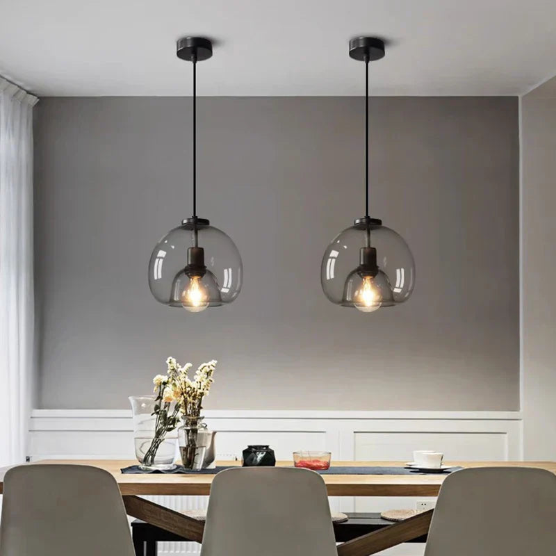ثريات إضاءة LED متدلية من DecorBites™ لديكور المنزل العصري والإضاءة الداخلية