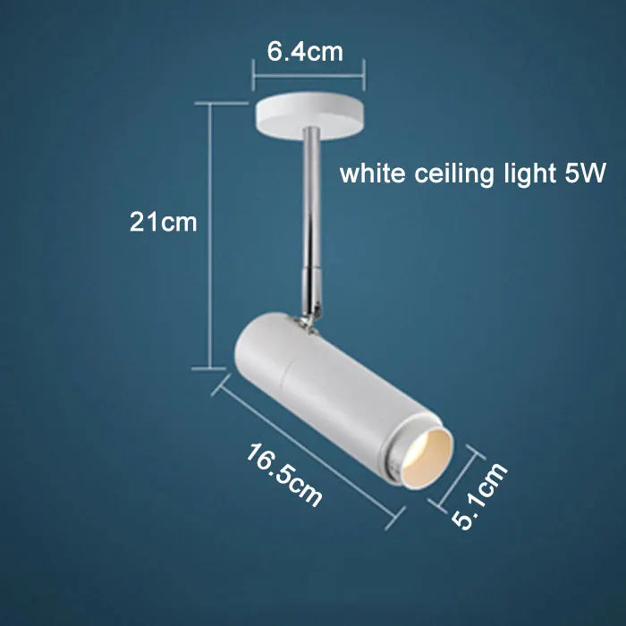 DecorBites™ Adjustable Focus LED Track Lights for Commercial Spaces