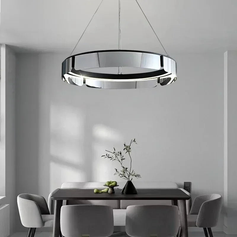 ثريا LED من DecorBites™: إضاءة معلقة حديثة وبسيطة لغرفة المعيشة، غرفة الطعام، المطبخ، وغرفة النوم