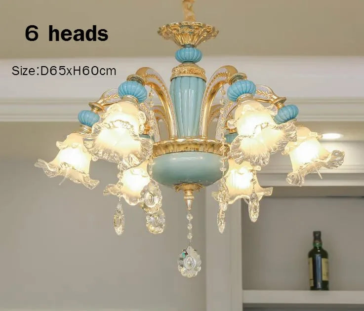 Modern Nordic Crystal Pendant Light