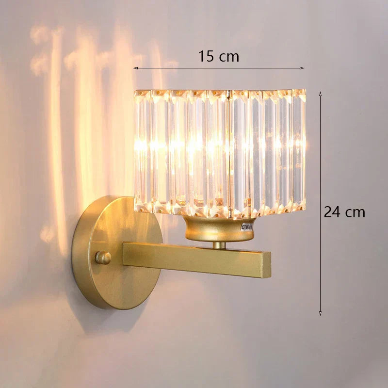 DecorBites™ Glass Shade Wall Lamp: Modern Minimalist Nordic HomeDecoraction & Living Room Lighting