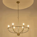 DecorBites™ Industrial Chandelier Light: Retro Iron Pendant Lamp for Living Room, Kitchen, Restaurant