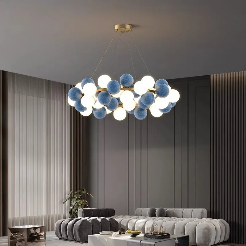 ثريات LED معلقة من DecorBites™ لديكور المنزل العصري، إضاءة داخلية لغرف المعيشة وغرف الطعام