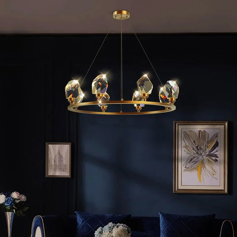 DecorBites™ Elegant Chandelier Dining Room Pendant Lights Ceiling Lamps