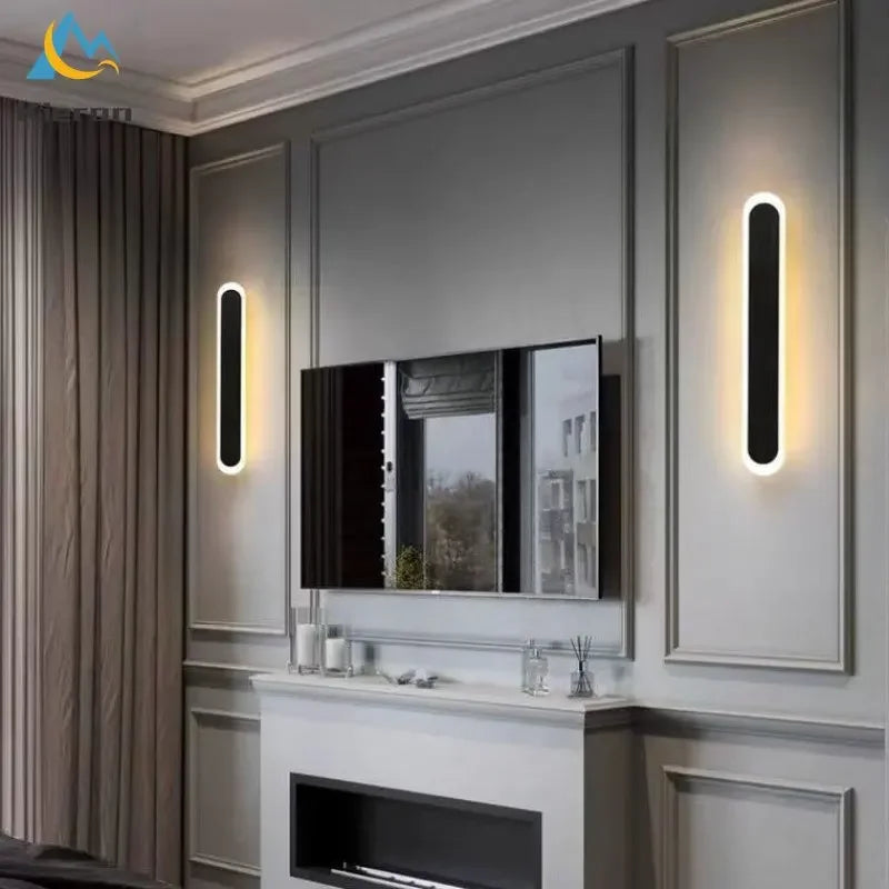 DecorBites™ LED Strip Wall Lights for Bedroom Living Room Stairway Decor