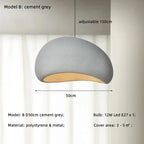 Handmade Wabi Sabi Resin Pendant Light