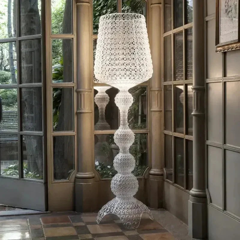 DecorBites™ Acrylic Kabuki Table Lamp LED Floor Light for Living Room Bedroom