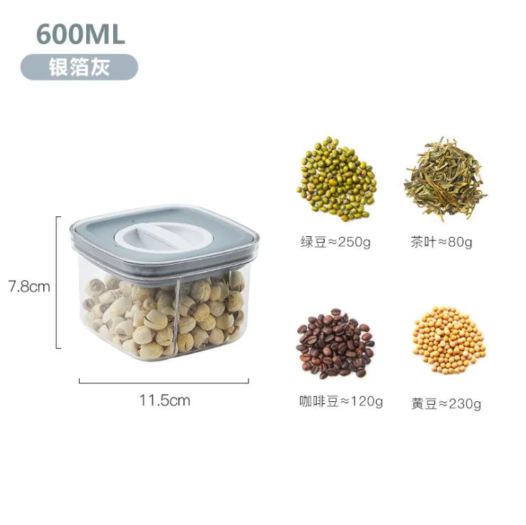 DecorBites™ Hermetic Food Storage Containers Kitchen Organizer - Bulk Preservation Box Organizers