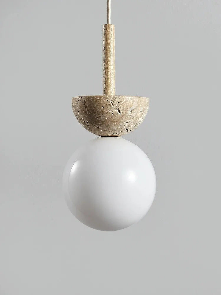 DecorBites™ Cream Style Led Pendant Lamp for Bedroom Decor