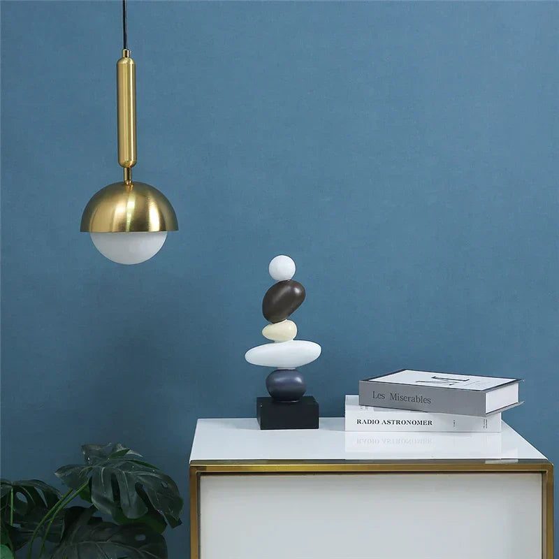 DecorBites™ Glass Ball LED Pendant Chandelier for Home Decor and Modern Lighting