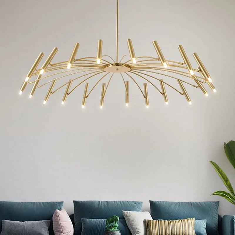 ثريا LED ديكور بايتس™: تصميم نورديك عصري لغرفة المعيشة، غرفة النوم، المكتب، الدراسة - إضاءة ديكور منزلي