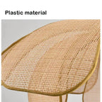 Hand-Woven Natural Rattan Petal Pendant Light