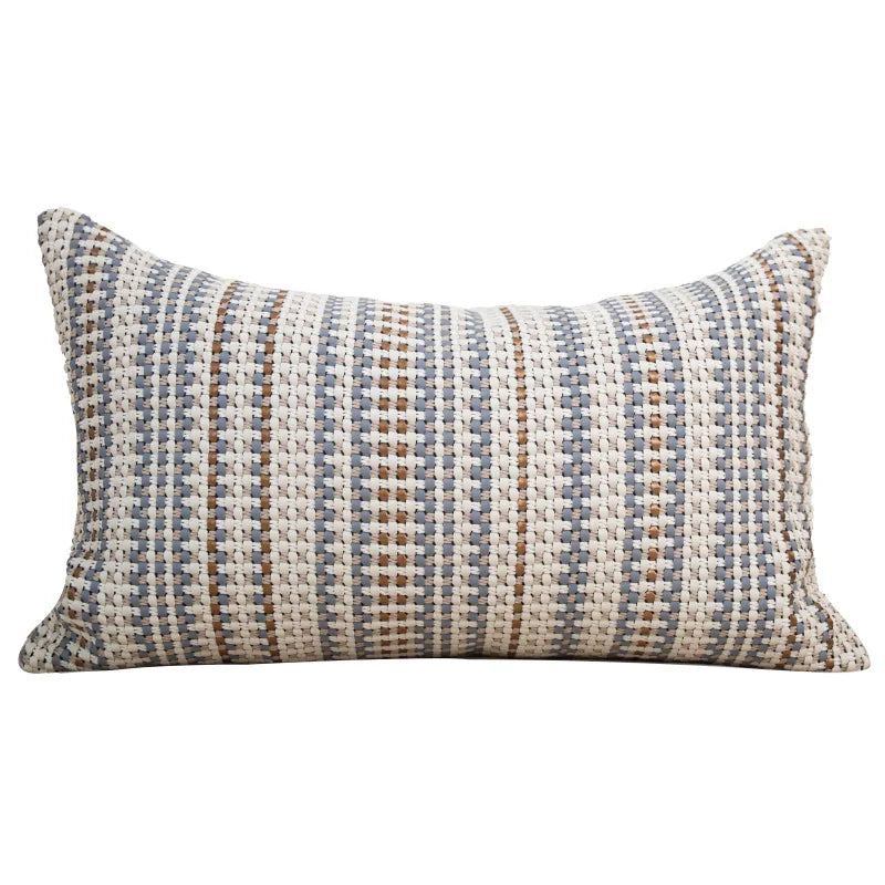 DecorBites™ Italian Light Luxury Brown Cushion Cover for Sophisticated Home Decor.