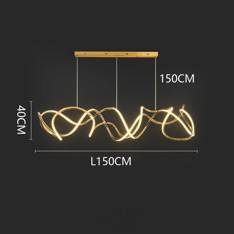 ثريات معلقة LED DecorBites™ لديكور غرف الطعام والمعيشة