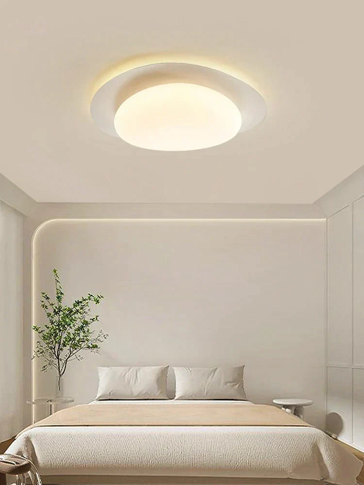 DecorBites™ Cream Style Cobblestone Ceiling Light for Master Bedroom