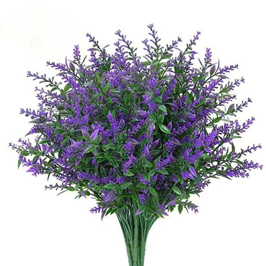 أزهار بلاستيكية من لافندر جراس DecorBites™ لديكور المنزل والتصوير الفوتوغرافي بنفسك