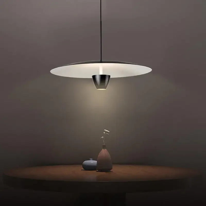 DecorBites™ Black LED Hanging Light for Modern Spaces