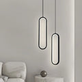 DecorBites™ Aluminium LED Chandelier for Minimalist Restaurant, Bar, and Living Spaces