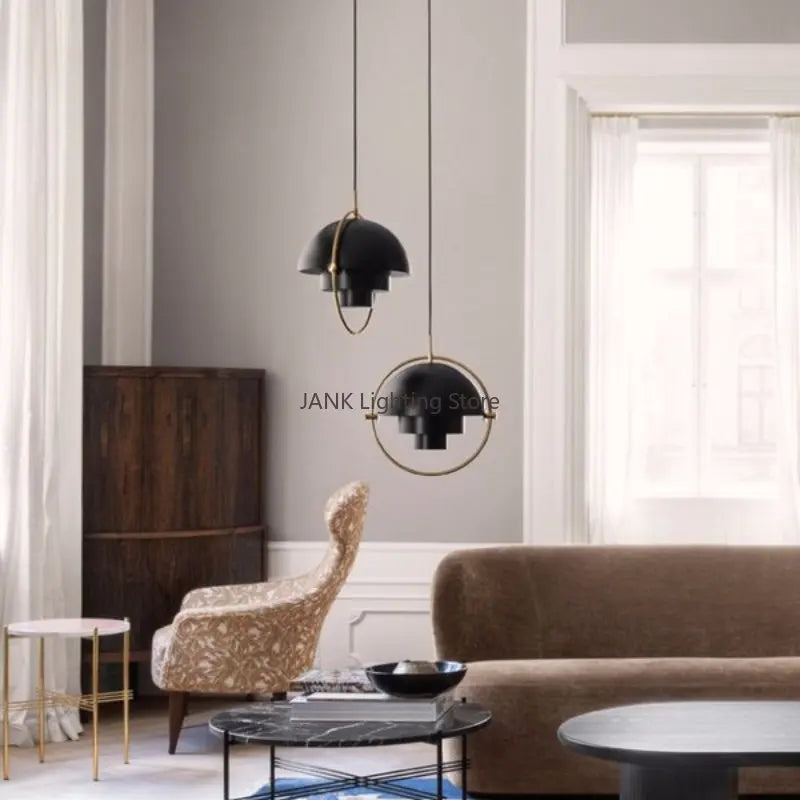 DecorBites™ Iron Deformable Pendant Lamp for Home Decor LED Lighting