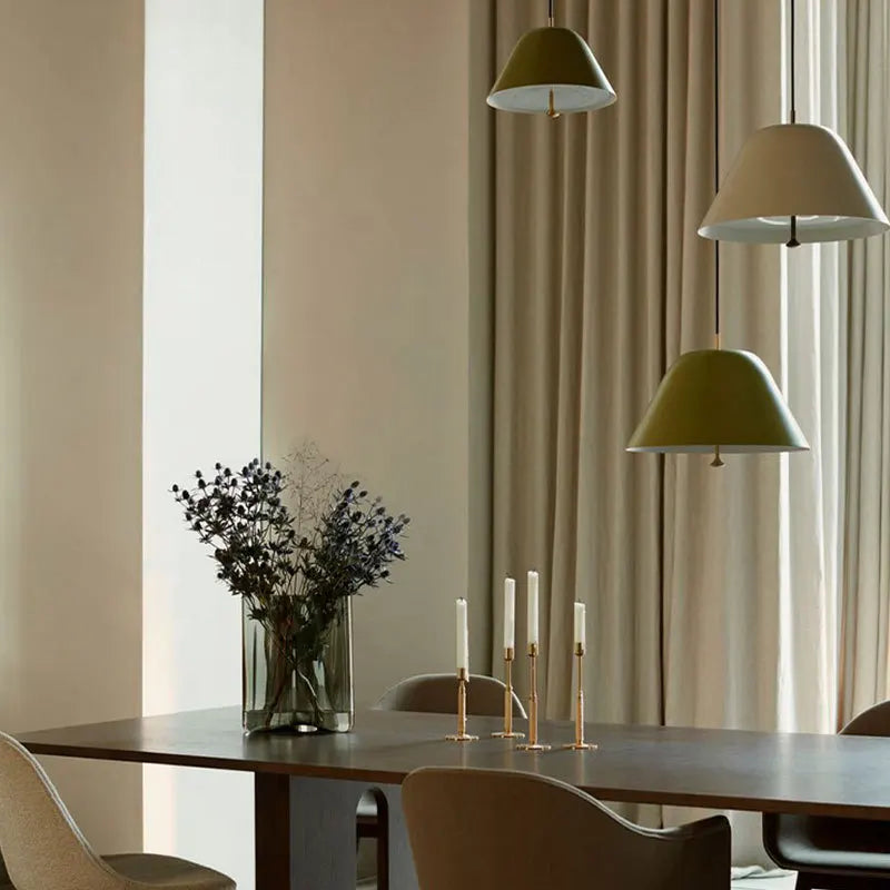 DecorBites™ Acrylic Green Dimmable Hand Sweep Induction LED Pendant Lamp