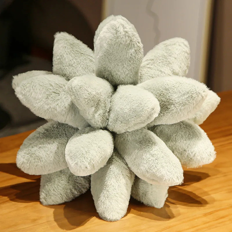 DecorBites™ 3D Succulent Cactus Pillow Plush Cushion for Living Room Decor